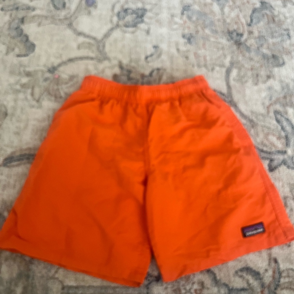 Patagonia Orange swim Shorts